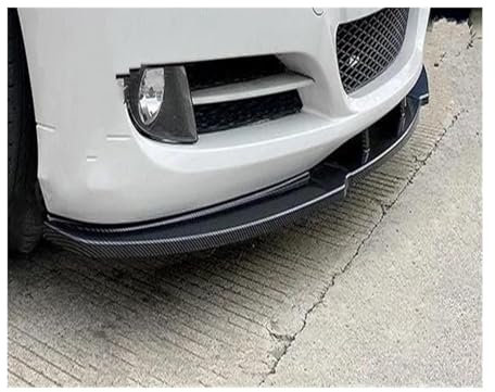 Frontstoßstange Spoiler Für B&MW 3 Serie E90/E91 Facelift Für LCI 2008–2011 Auto-Frontspoiler 3 Stück Für Maxton-Stil Frontsplitter Stoßstangenlippe Tuning(CARBON LOOK)