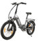VAKOLE E-Bike Klapprad 20 Zoll Tiefeinsteiger Elektrofahrräder für Herren Damen, 250W EU-konformes Ebike mit 36V 13Ah Akku, 20x3.0 Zoll Reifen Fatbike für Stadtpendler, Strand & Schnee (Grau)