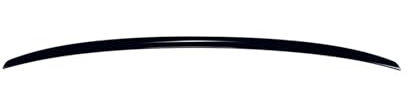 LOAGHBA Auto Heckspoiler für Audi A5 8T Coupe 2007-2016 S5, Hinten Flügel Kofferraumspoiler Lippe Dachspoiler Kratzfestes Styling, Auto Zubehör,Glossy Black