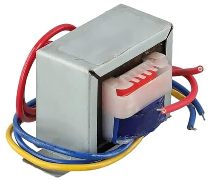 Moliuoly EI48 Transformateur de puissance 10 W Entrée AC 220 V vers AC 6 V ou 9 V Tension de sortie Transformateur monophasé/biphasé