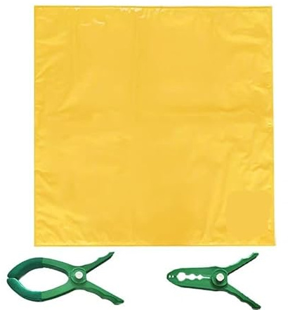 Couverture électrique isolante avec Clips, 2 pièces, résine EVA de 1.5mm d'épaisseur, imperméable et ignifuge(100x120cm 10kv)