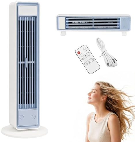 Feibety BreezaMax Air Cooling King,Airzuma PortableSmart Bladeless Air Cooler Fan,BreezaMax Mini Cooling Ace,Quiet & Energy Efficient, 5 Speeds, Bladeless Design,Perfect for Office,Bedroom & Home