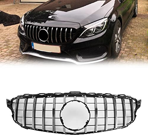 Auto Grill Frontstoßstange Racing Grills Für Benz W205 C200 C250 C300 2015-2018 Body Kit Zubehör