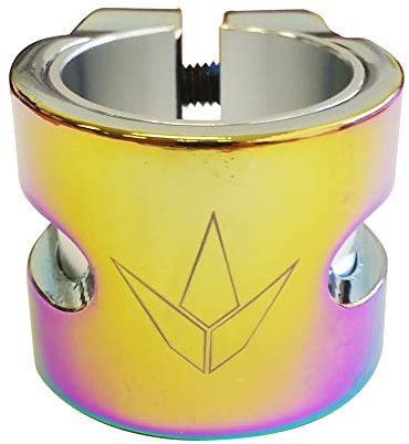 Blunt Twin Slit Double Clamp - Oil Slick