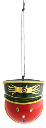 Alessi MJ16 2 Generale Corallo Dekokugel - Porzellan. Handdekoriert.