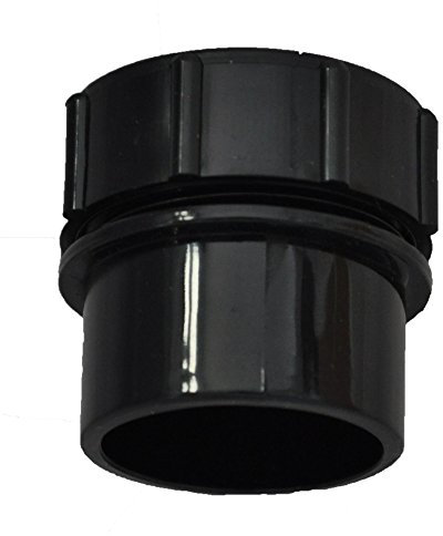 Solvent Black 50mm (56mm) Waste Access Plug - Pack of 2
