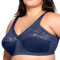 Glamorise Damen 1000 Full Coverage Bra, Blau, 130I EU