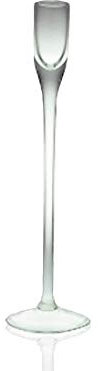 Edwanex Haut en Verre pour Bougie – Bougeoir 30 cm