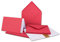 10x Faltkarten SET DIN A6/C6 mit Brief-Umschlägen in Flamingo-Pink - inklusive Einleger - 14,8 x 10,5 cm - Premium Qualität - FarbenFroh