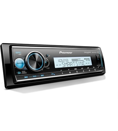 Pioneer MVH-MS512BS Marine Car Stereo with Bluetooth, USB, AM/FM Radio