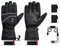 G-HEAT - Gants de Ski Evo-2 - Mixtes - Tactiles - Paume Cuir - Imperméables - Coupe-Vent - Leash Amovible - Usage : Sports d'hiver. Fournis avec 1 Paire de Batteries et câble de Recharge