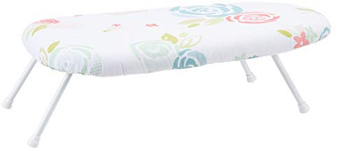 Amazon Basics Planche à repasser avec pieds repliables à poser Blanc 36 x 59 cm