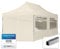 TOOLPORT Faltpavillon Faltzelt Pavillon 3x6m - 4 Seitenteile Aluminium 32mm Partyzelt 700N Creme