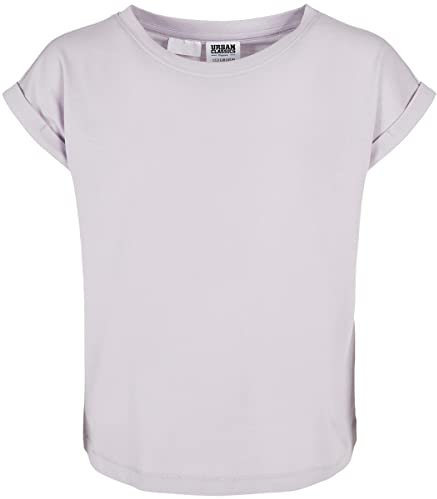 Urban Classics T-Shirt Spalle Estese, Lilla Tenue, 9 Anni Bambine e Ragazze