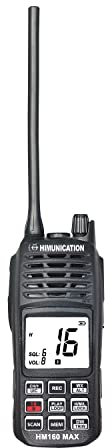 Himunication HM160MAX Radio VHF Portátil Impermeable y Parpadeante