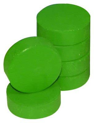 Major Brushes Green Watercolour Paint Blocks Large Pack of 6