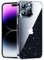 Beetop Kompatibel Mit iPhone 14 Pro Max Hülle Glitzer Schutzhülle Silikon TPU Handyhülle für iPhone 14 Pro Max - Durchsichtig