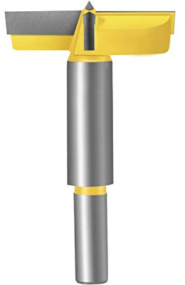 Meccion Hartmetall Forstnerbohrer Holz Lochschneider, Professionelles Holzbearbeitungs Projekt Lochsägen Bohrer (53mm)