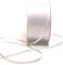 s.dekoda Satinband 50m x 3mm Weiß Schleifenband Dekoband Satin
