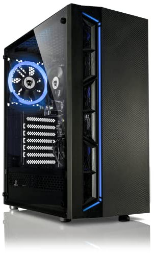 BEASTCOM Q2 PC | Silent Business Office Computer 12 Threads, Intel i5-12400 6X 4,40Ghz, 4K Intel UHD Grafik, 16GB RAM, 2TB SSD, WLAN 5, Windows 11