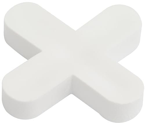 AERZETIX - C71047 - Juego de 75 crucetas en cruz 6mm para juntas de baldosas y loza - en plástico - suelo pared pegamento