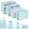 Packing Cubes for Suitcases, 8 pcs Travel Organiser Packing Bags for Clothes Shoes Toiletries Travel Luggage Organizers Storage Bags