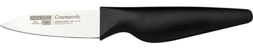 Rockingham Forge Greenworks Paring Knife 8cm, Black