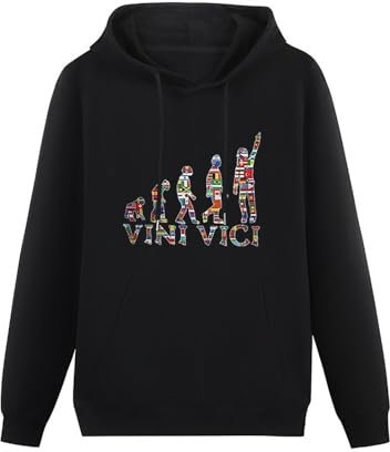 YOKIHI Vini Vici Flags Mens Hoody PSY Progressive Trance Long Sleeve Pullover Loose Mens Hoody Sweatershirt Size XXL