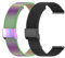 Metall Armbänder Kompatibel mit Fossil Stella Gen 6 Hybrid/Carlie Armband für Damen Herren, Mesh Edelstahl Uhrenarmband Metall Ersatzarmband für Fossil Stella Gen 6 Hybrid/Carlie (Schwarz+Vielfarbig)