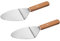 POPETPOP 1 Satz Pisas Chaufel Mit Holzgriff Pizzaschneider Pizza Peel Pizzeria Werkzeug Kuchenspatel Pizza Andockrolle Pizzawender Pizzaspachtel Kuchen Werkzeug Rostfreier Stahl 2st