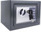 Safe 4.6 L Fireproof Waterproof Money Box Secure Digital Steel Safe Electronic High Security Home Office Money Safety Box Gray