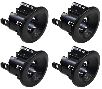 CANTONDZ 4xParksensor Halterung Hinten Hinterer Parksensor Befestigungskit PDC-Stützhalter-Halterungssatz Kompatibel mit Citroen Berlingo Peugeot Partner 2008-2018 7414ZK 7414.ZK