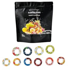 Genérico 10Pcs Flavoured Water Bottle Pods, 2024 New Fruity Air Flavor up Pod Water Bottle Pods, 0 Sugar Water Cup Scented Pods for Outdoor Sports