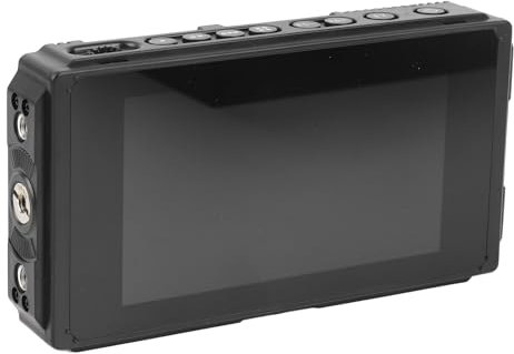 Rankomu FOTGA E50 HD Multimedia Interface Touch Screen Camera Field Monitor, 5 In IPS Screen, 2500 Nit Brightn, 4K HD Input Output, Profional Camera Monitor Kit