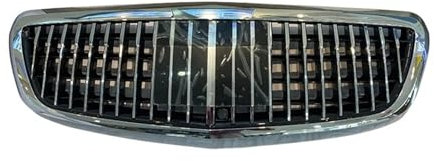 Sport Kühlergrill Für V-Klasse Für Vito V250 V260 W446 W447 Für Maybach Style 2016-2022 Auto-Frontkühlergrills Chrom-Splitter-Grill Kühlergrill(1)