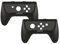 Konix Mythics Pack de 2 supports poignées Pad ergonomiques pour manettes Joy-Con Nintendo Switch - Revêtement grip - Noir