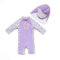 BONVERANO Traje de baño de una Pieza de Manga Larga para niñas con protección UV 50+(Morado-Lavanda,9-12meses…