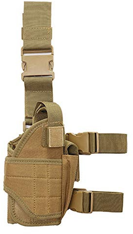 Right Drop Leg Adjustable Tactical Army Pistol Gun Thigh Holster Pouch Holder for G 17 19 31 32 most pistol