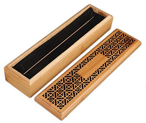 Holz Räucherstäbchen Kegel Halter Smoke Box, Doppelschicht Räucherkiste Aus Holz, Räucherstäbchen Aufbewahrungsbox Räucherstäbchenhalter Für Meditation, Yoga, Aromatherapie, 23.8X58X45CM