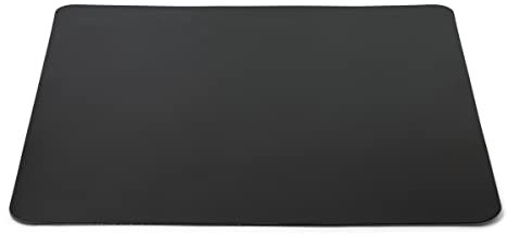 Dynavox Schallplatten-Unterlage, weiche und Rutschhemmende Matte zur Ablage von Vinyl-Platten beim Reinigen, schwarz