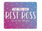 Lustiges Mauspad | Büro-Mauspad Schreibtischzubehör Computer Administrationskollegen | I've Got The Best Boss | Selbstangestellter Büroschreibtisch MM172