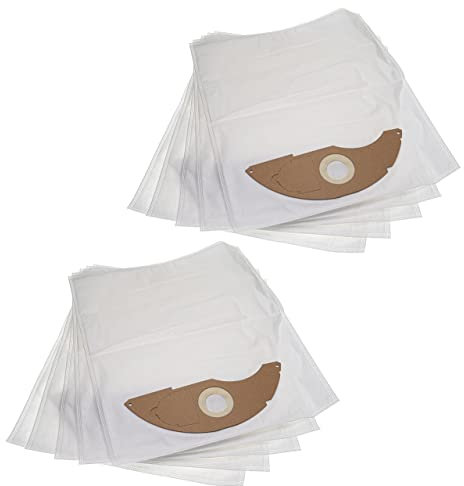 vhbw 10x Sacs remplacement pour Kärcher 2.889-217.0 pour aspirateur - 42cm x 26,5cm blanc