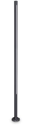 Ideal Lux JEDI 160cm LED Outdoor Poller Anthrazit, 3000K, IP65, Nicht dimmbar