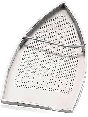GLADFRESIT Iron Shoe Cover - Non-Stick Aluminum Iron Cover Teflon Magic Iron Plate Cover Aid Board Electric Soleplate Cover Fits Most Irons