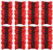 Newcotte 8 Stück 20er Jahre Armband Strumpfband schwarz Ärmel Strumpfband für Herren brüllende Arm Strumpfband Hemd Strumpfband Gürtel Kostüm für 1920er Jahre Party, Rot, schwarz, Einheitsgröße