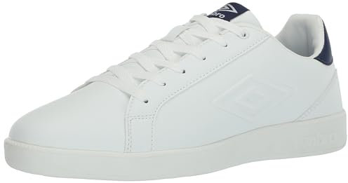 Umbro Herren Bourghton Iii Sneaker, Wei /Tw Navy, 43 EU