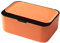 Klappdeckel-Design, Tücher, Papierspender, staubdicht, Feuchttücherbox, PP-Serviettenetui, Heimdekoration (Orange, Schwarz, 19 x 13 x 7,8 cm)