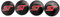 4Pcs ST Radnabenkappen Radkappen für Emblem Auto Aufkleber Radnabenabdeckung Aufkleber