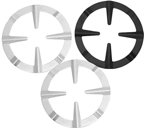 Angoily 3pièces Support De Cuisinière à Gaz Anneau De Wok Réutilisable Support De Wok Remplaçable Fournitures De Cuisine De Cuisinière à Gaz Compact Anneau De De Quotidien