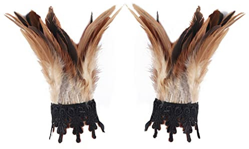 BOGEEL Bracelet de cheville en plumes - Accessoires pour cheveux